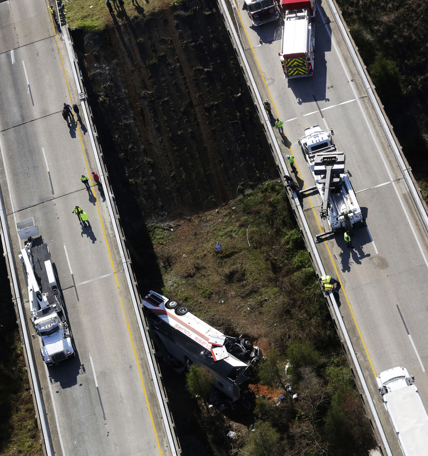 Tour Bus Crash